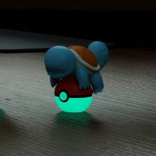 Glow-In-The-Dark Ball Plush Keychain - , Eevee, | Car/Desktop Decor | Super Cute 3D Design | No Odor | Glows In Dark | Perfect Holiday Gift.