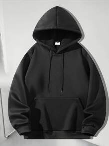 Customized Men's Personalized Autumn Winter Hoodies Sweatshirts - Add Your Own Picture (Selfie/Family Photo/Pet Photo/Friend Photo/Party/Team/ Boyfriend/Girlfriend/Pet/Couple Matching/ Workwear) And Favorite Text /Blessing/Interesting Content To Design Your Personalized Printed T-Shirt For Anniversary Gifts, Customized Girlfriend's Ornamental