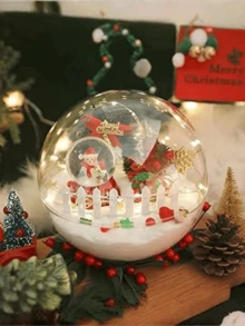 Acryl Cut Out transparente Kugeln, Weihnachtliche Dekorationskugeln, öffenbare klare Kugeln für Feiertage, Hochzeiten und Ladendekorationen, DIY Dekorationskugeln Heimdekoration Weihnachtsdekorationen Raumdekoration Winter