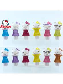 Sanrio [1pc Random]Sanrio Kuromi Poker Kingdom Series Blind Box - Cute Cartoon Figurine, Limited Edition Collectible Toy, Perfect For Birthday/Party/Christmas Gifts (Random Delivery, Desktop Decor)