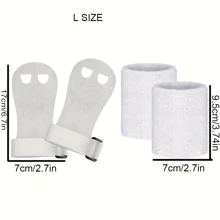 Gymnastics Wrist Wraps Set, Wrist Sweatband And Palm Protection Straps, Wrist Support Sports Accessories, Suitable For Workout, Breathable Moisture-Wicking Sports Wristband, Suitable For Men And Women, Applicable To Tennis, Soccer, Basketball, Running And Other Sports, Elastic Fit, Suitable For Various Activities, Multi-Functional Wrist Support, Fashionable And Practical, Anti-Sweat Wristband, Gym Wrist Gymnastics Wrist Wraps Set