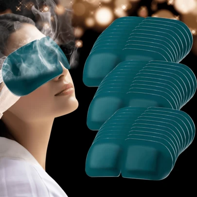 Mặt nạ mắt hơi nước, Gói 10/20/30/50 mặt nạ mắt tự làm nóng, Mặt nạ SPA cho mắt, Giảm mỏi mắt, Quầng thâm, Bọng mắt, Mặt nạ mắt ấm ẩm làm dịu, Quà tặng du lịch & thư giãn cho lễ hội, Trường học, Trở lại trường học, Du lịch, Vật dụng cần thiết khi đi du lịch, Vật dụng cần thiết cho gia đình, Mặt nạ mắt, Mặt nạ ngủ