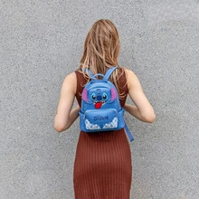 Lilo & Stitch Lilo And Stitch  Fashionable Urban Backpack Blue 25x29x16 Cm - Multicolor - View 2