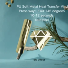 1 Roll Glitter Heat Transfer Vinyl - Sparkle Glitter For T-Shirt Fabric Iron-On Transfers - Multicolor - View 104