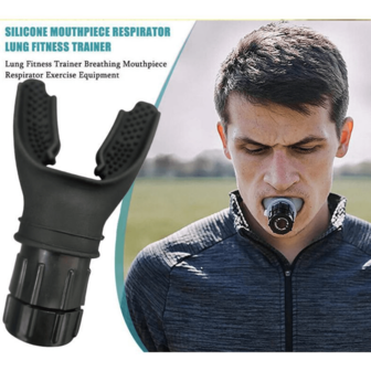 Breathing Trainer Lung Respirator Fitness Equipment Respiratory Exercise Tool