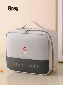 1pc Large Capacity Canvas Tote Bag For Work And Outing Commuting Solid Color Shoulder Bag, Women's Casual Handbag For Commute Travel Camping Medical Emergency Bag First Aid Kit Medical Bag First Aid Emergency Kit Bag Medicine Bag