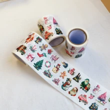 480PCS Christmas Stickers - Festival Themed Stickers For Scrapbooks, Gift Wrapping, Planners, DIY Crafts (Santa Claus, Snowmen, Reindeer, Trees) Christmas Christmas Decorations Christmas Pajamas Christmas Gifts Christmas Decor