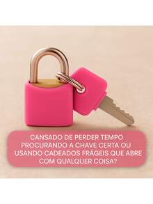 Anti-Theft Lock - 粉色 - 查看 2