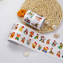 480PCS Christmas Stickers - Festival Themed Stickers For Scrapbooks, Gift Wrapping, Planners, DIY Crafts (Santa Claus, Snowmen, Reindeer, Trees) Christmas Christmas Decorations Christmas Pajamas Christmas Gifts Christmas Decor