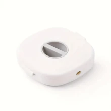 1 件便携式伸缩电缆整理器，可旋转电缆整理器带手机支架，塑料，无需电源 | 适用于数据线、鼠标线和耳机线 | 生日/复活节礼物，旅行配件，时尚整理器，光滑表面，家用桌面抽屉存储，坚固的结构，便携式迷你手机数据线收纳盒，易于使用的绕线装置，旅行必备 - 彩色 - 查看 15
