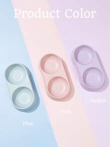 1 pièce Bol à nourriture double usage personnalisé pour chat et chien, peut imprimer un nom, distributeur de nourriture 2-en-1 pour animaux de compagnie, facile à nettoyer, en matière plastique, convient pour la nourriture et l'eau des chats et des chiens, adapté aux chiots, aux chiens de taille moyenne et aux chats, cadeau personnalisé pour chien, cadeau pour chiots, cadeau pour animaux de compagnie, cadeau pour propriétaire de chien, décoratif à la mode, coloré, rétro, mignon, minimaliste, cadeau pour animaux de compagnie personnalisé, unique, convient pour les anniversaires, les fêtes et autres occasions - Multicolore - Voir 9