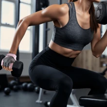 POOST Gym Gloves - Baby Pink - View 6
