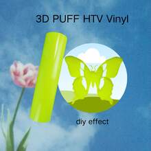 Reflective / 3D Puff Heat Transfer Vinyl For T-Shirts - Vinyl Bundle 9.8x9.8 Inches For Heat Press Machine - Multicolor - View 49