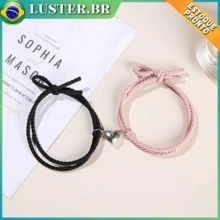 Bestie Kids Magnetic Bracelet With ECG, Love Magnetic Girls Two-Piece Bracelet - 手鐲 - 查看 1