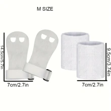 Gymnastics Wrist Wraps Set, Wrist Sweatband And Palm Protection Straps, Wrist Support Sports Accessories, Suitable For Workout, Breathable Moisture-Wicking Sports Wristband, Suitable For Men And Women, Applicable To Tennis, Soccer, Basketball, Running And Other Sports, Elastic Fit, Suitable For Various Activities, Multi-Functional Wrist Support, Fashionable And Practical, Anti-Sweat Wristband, Gym Wrist Gymnastics Wrist Wraps Set