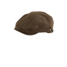 1 件儿童纯色可调节时尚贝雷帽，适合所有季节，秋冬 - 純色 - 查看 9