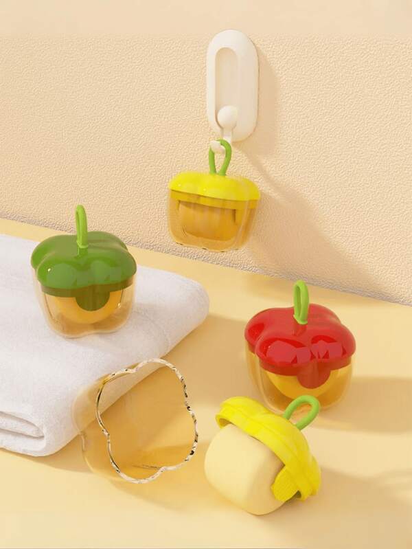 Mini rouleau à charpie en forme de poivron multicolore, best-seller. Puissant pour enlever la poussière et les poils d'animaux (chien, chat). Lavable et réutilisable. Portable et pratique pour la maison, le nettoyage et les voyages. Éliminateur de peluches pour machine à laver.