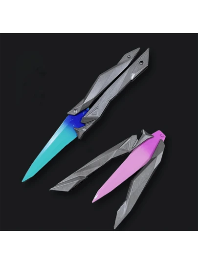 3D gedruckter Schmetterlingsklauen-Gravitationsmesser - Entspannungsspielzeug, geeignet für Rollenspiele und Outdoor-Spiele, ideales Geschenk zu Weihnachten, Halloween, Geburtstag und Spaßspielzeug, geeignet für Praxis und Training.