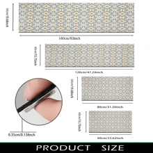 1pc Vintage Pattern Retro Printed Silica Gel Kitchen Rug, Carpet, Mat, Rectangle Carpet For Living Room, Bedroom, Hallway, Bathroom, Laundry Room - Polyester Carpet, Suitable For Indoor And Outdoor Home Decor