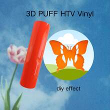 Reflective / 3D Puff Heat Transfer Vinyl For T-Shirts - Vinyl Bundle 9.8x9.8 Inches For Heat Press Machine - Multicolor - View 65