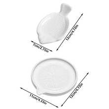 1 件陶瓷姜蓉研磨魔法工具蒜蓉姜蓉研磨盘碗姜蓉汁研磨蒜蓉手动研磨机 - 彩色 - 查看 5