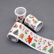 480PCS Christmas Stickers - Festival Themed Stickers For Scrapbooks, Gift Wrapping, Planners, DIY Crafts (Santa Claus, Snowmen, Reindeer, Trees) Christmas Christmas Decorations Christmas Pajamas Christmas Gifts Christmas Decor