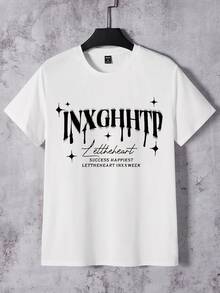 1 Women's T-Shirt "I Raise Tiny Dinosaurs" Chicken Print - Casual Crew Neck Short Sleeve Top, Micro Stretch, Four Seasons Animal Graphic Tee