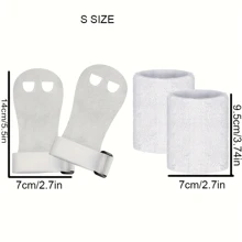 Gymnastics Wrist Wraps Set, Wrist Sweatband And Palm Protection Straps, Wrist Support Sports Accessories, Suitable For Workout, Breathable Moisture-Wicking Sports Wristband, Suitable For Men And Women, Applicable To Tennis, Soccer, Basketball, Running And Other Sports, Elastic Fit, Suitable For Various Activities, Multi-Functional Wrist Support, Fashionable And Practical, Anti-Sweat Wristband, Gym Wrist Gymnastics Wrist Wraps Set