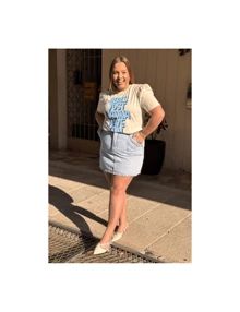 T-shirt Wanna Feminina Manga Princesa Plus Size