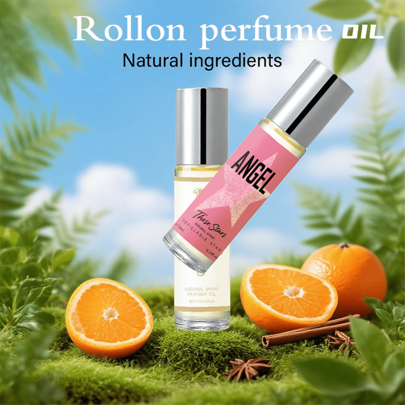 2025 Neuerscheinung Holziger Parfümöl | Kopfnoten: Mandarine, Grapefruit, Minze | Herznoten: Zimt, würzige Noten, Rose | Basisnoten: Amber, Leder, holzige Noten, Patchouli | Rollerkopf Design - tragbar & leicht zu transportieren | Fesselnder Duft um ihn/sie zu betören