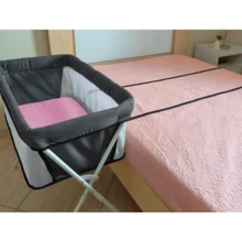 Berço Moises Infantil Portátil Co-Leito até 9kg - Scorpion - Pink - Visão 4