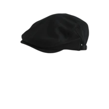 1 件儿童纯色可调节时尚贝雷帽，适合所有季节，秋冬 - 純色 - 查看 8