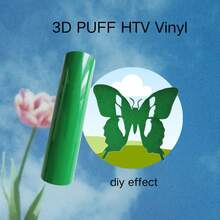 Reflective / 3D Puff Heat Transfer Vinyl For T-Shirts - Vinyl Bundle 9.8x9.8 Inches For Heat Press Machine - Multicolor - View 59