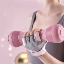 POOST Gym Gloves - Baby Pink - View 5