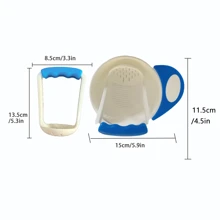 1pc Baby Manual Food Grinder, Fruit Puree Grinding Tool Grinding Bowl