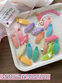 2/3pcs Personalized Name Hair Clips, Name Edge Clips, Customized Hair Clips, Girls Hair Clips, Birthday Gift, Princess Hair Clips, Mother's Day Gift, Valentine's Day Gift, Grandma Gift, Bridesmaid Gift, Bridal Shower Gift, Wedding Gift,Vacay Vibe Au - Multicolor - View 3