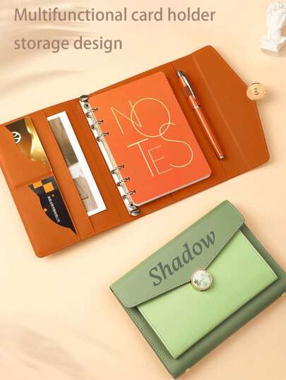 1 Stück personalisiertes Premium Notizbuch-Set, Business Notizblock für Meetings, Büro, Firmenereignisse, Geschenk Notizbuch