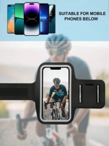 Multifunktionale wasserdichte Sportarmband, Outdoor Laufen Wandern Radfahren Yoga Touchscreen Handyhalterung