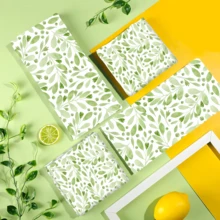 2/4 Piezas Juego, Paños de Cocina, Toallas con Estampado de Hojas Verdes, Súper Suaves de Microfibra Moderna Absorbente, Toallas de Té para Cocinar y Hornear, Paños de Limpieza, Toallas de Mano, Toallas de Té, Súper Suaves y Altamente Absorbentes, Decoración de Cocina, Regalos para Vecinos, Regalos para Mamá, Regalos de Cumpleaños, Regalos de Inauguración de Casa para Amigos, Artículos Esenciales de Cocina, Necesidades Diarias - Multicolor - Ver 14