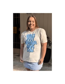 T-shirt Wanna Feminina Manga Princesa Plus Size