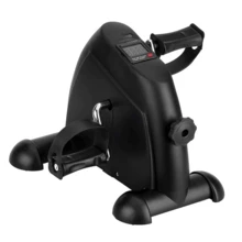 Exercise Bike ,Stationary Bikes For Home Exercise Equipment ,Adjustable Mini Exercise Bike Pedal Exerciser Arm Leg Cycle Machine Resistance,Under Desk Bicycle Trainer With LCD Display - Black - View 2