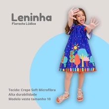 Children's Dress Girl  Themed Enchanted Garden Bees Butterflies Graduation Fashion Blogger Fresh For Party Birthday Everyday Casual Teen Girl's Clothing Wedding Printed Loose Summer Floral - 寶藍色 - 查看 3