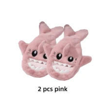 2/1 件便携式可爱毛绒鲨鱼 PVC 热水袋，新款暖水袋热水袋便携式暖手宝女孩口袋手脚热水袋，缓解压力疼痛，带柔软套冬季保暖可重复使用暖手宝，适合所有年龄段 - 藍色 - 查看 14