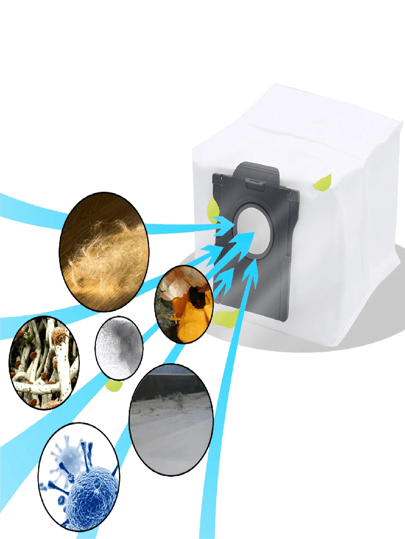 Dreame Original Dust Bags, Stofzuiger Cleaner Robot Accessories Replacement Parts Dreame X50 Ultra, X40 L40/L40 Ultra /L20/L30/ X30 /S30 Pro L10s Heat D10 Plus Gen 2, Mova E30 P50 P10 Cleaners view 4