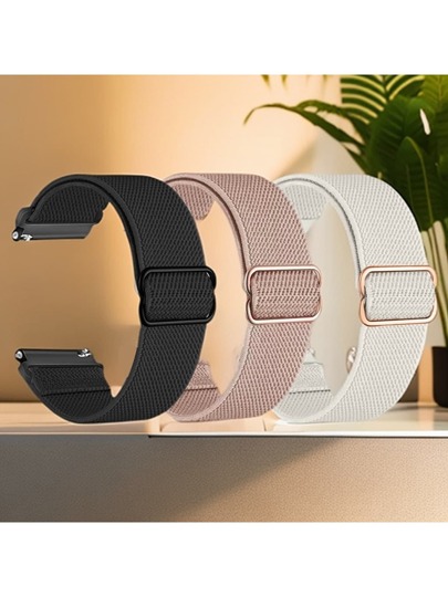 3pcs 20mm22mm Quick Release Bands Compatible With Samsung Galaxy Watches/Compatible With Huawei Watches/Giameng Fenix/Fitbit Versa, Compatible With Apple Watch Ultra Series10/9/8/7/6/5/4/3/2/1/SE Bands
