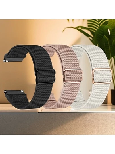 3 条 20 毫米 22 毫米快速释放表带，兼容三星 Galaxy 手表/兼容华为手表/Giameng Fenix/Fitbit Versa，兼容 Ultra Series10/9/8/7/6/5/4/3/2/1/SE 表带