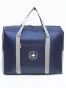 Thickened Upgraded Travel Mobile Business Travel Storage Bag, Large Capacity Luggage, Portable Foldable Luggage Storage Bag, Trolley Crossbody Bag, Round Label Luggage Bag, Trolley Suitcase, Foldable Travel Bag, Airplane Bag, Moving Packing Bag, Clothing Storage Bag, Travel Essential, Clothing Storage Bag. - Multicolor - View 15