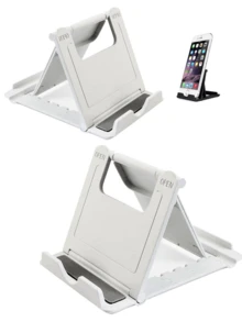 1pcs | Compact & Sleek | Travelers & Home Users | Foldable Space-Saving Multi-Angle | Phone/Tablet Stand | Universal Fit Compatible With IPhone, Android Phone, Gift For Birthday, Family, Friends For Office, Dorm And Home Use Phone Holder Phone Stand Phone Stand For Bed