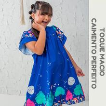 Children's Dress Girl  Themed Enchanted Garden Bees Butterflies Graduation Fashion Blogger Fresh For Party Birthday Everyday Casual Teen Girl's Clothing Wedding Printed Loose Summer Floral - 藍白色 - 查看 5