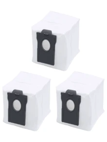 dreame Sacs anti-poussière d'origine, accessoires de robot aspirateur et pièces de rechange pour Dreame X50 Ultra, X40 / L40/L40 Ultra /L20/L30/ X30 Ultra /S30 Pro Ultra L10s Pro Ultra Heat / D10 Plus Gen 2, Mova E30 Ultra / P50 / P10 Pro Ultra Robot Aspirateurs